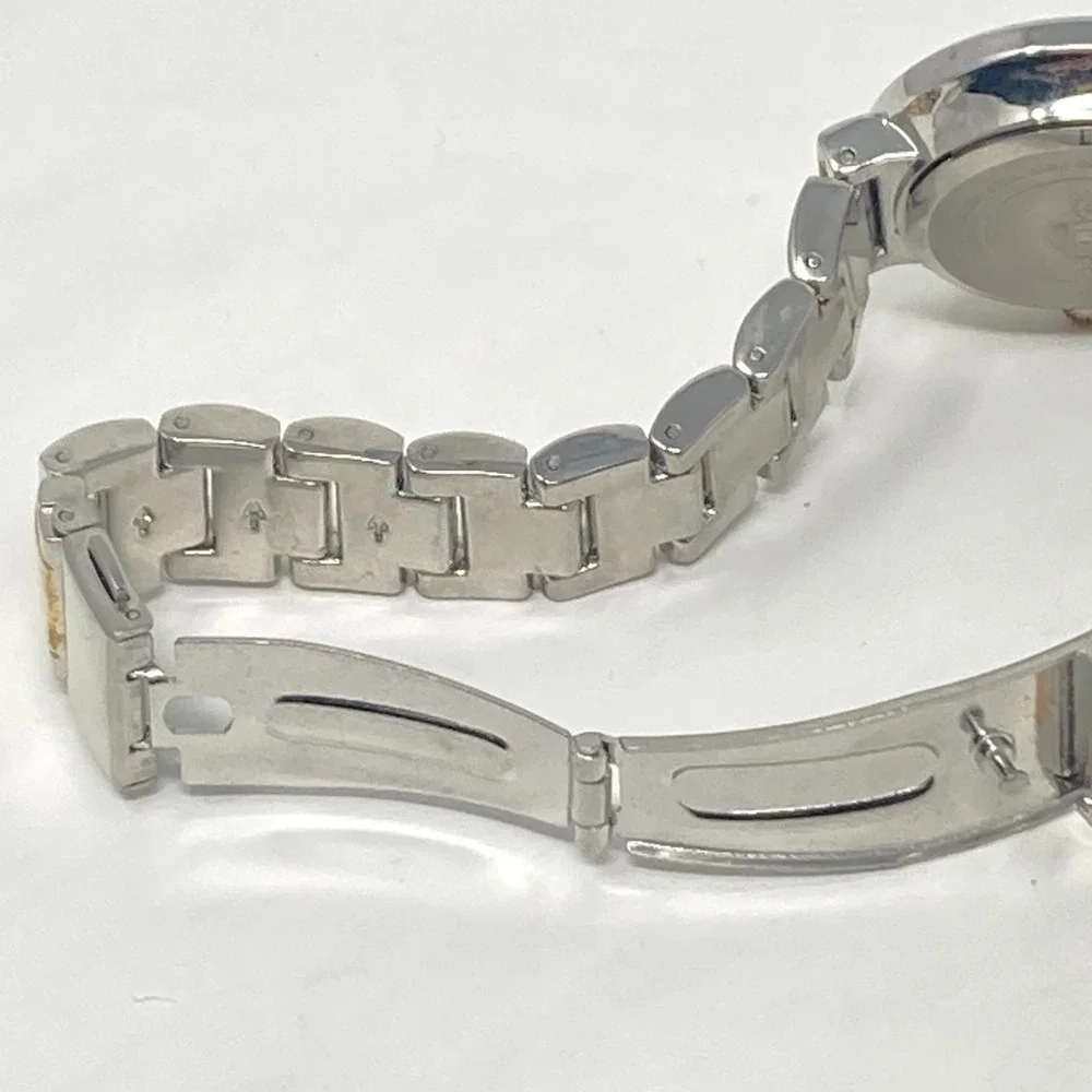 Eclipse Watch Women 30mm Silver Gold Two Tone Concentric 30M New Battery 7.25